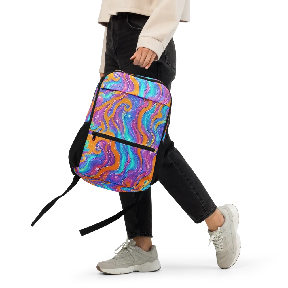 Citrus Coil on Utility Backpack — Front