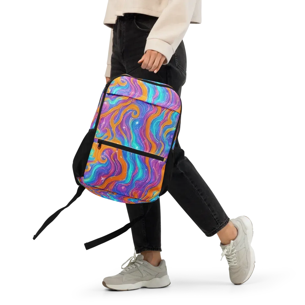Citrus Coil on Utility Backpack — Front