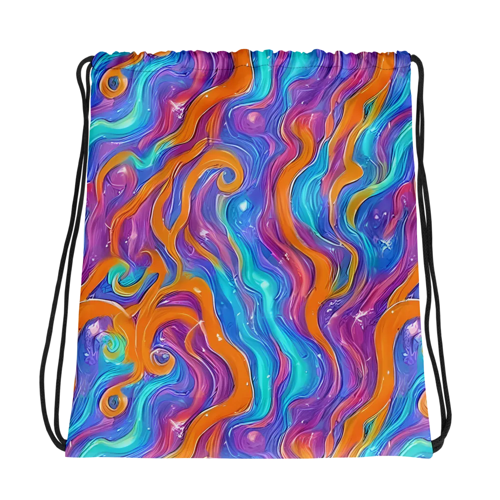 Citrus Coil on Drawstring Bag — Photo