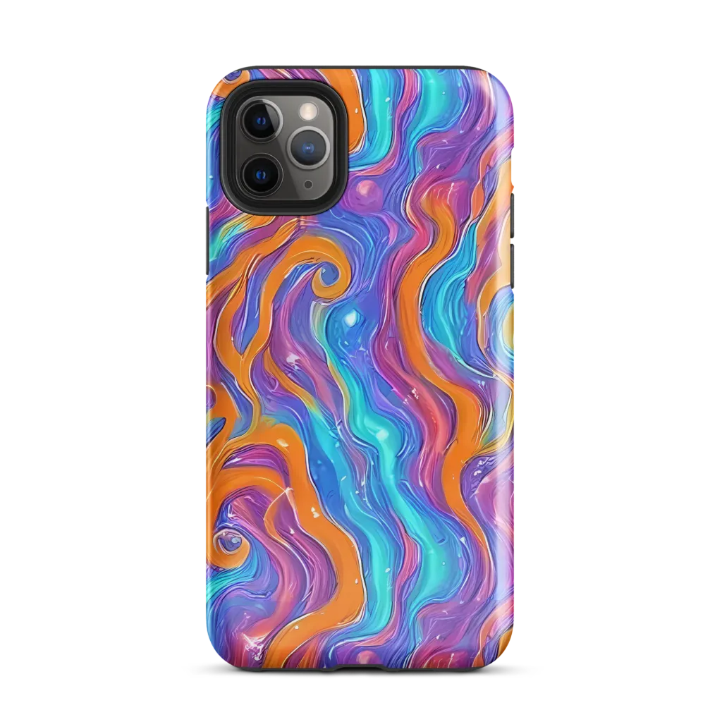 Citrus Coil on Tough Case for iPhone® — Front
