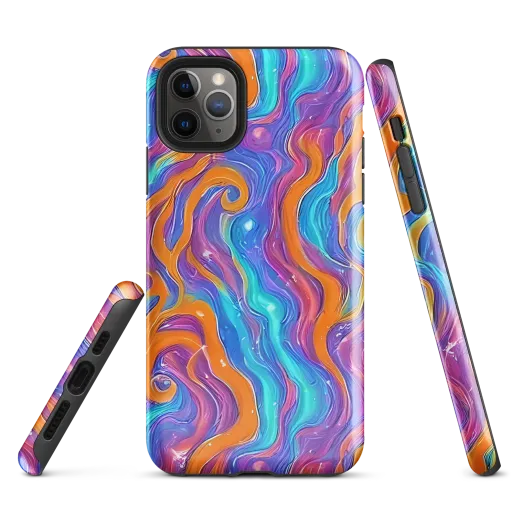 Citrus Coil on a Tough Case for iPhone®