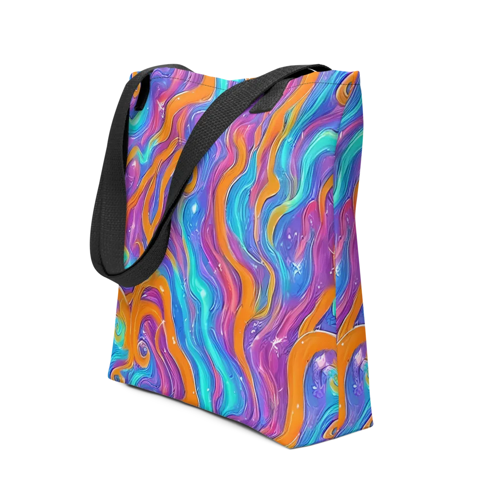 Citrus Coil on Tote Bag — Front