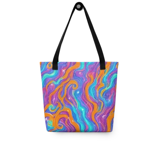Citrus Coil on a Tote Bag