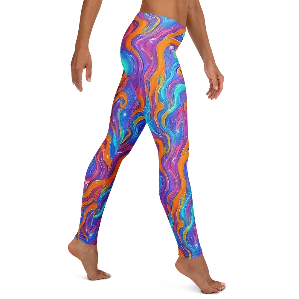 Citrus Coil on Leggings — Right