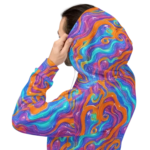 Citrus Coil on a Hoodie