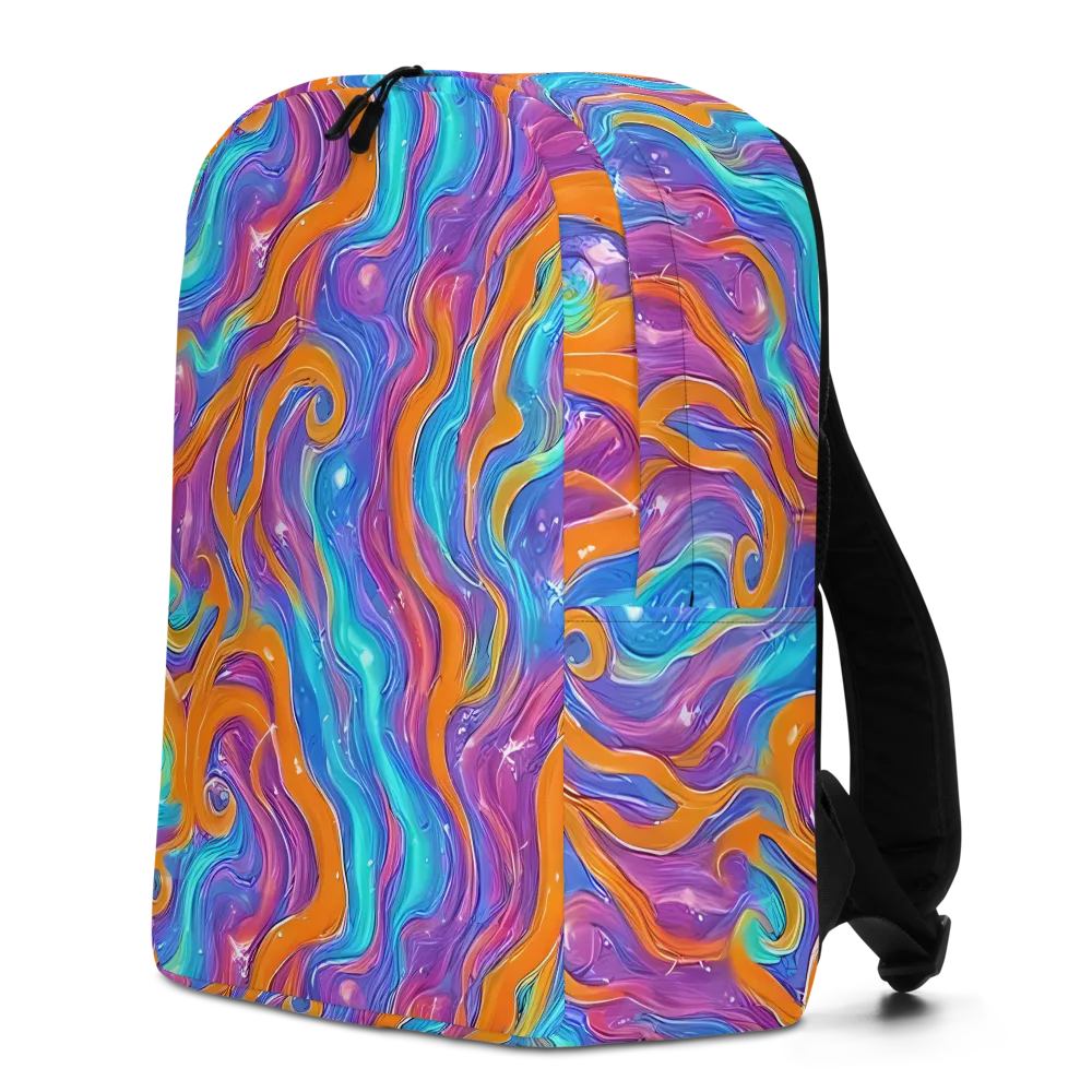 Citrus Coil on Minimalist Backpack — Left