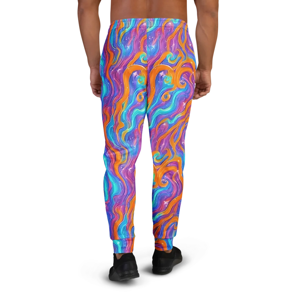 Citrus Coil on Men's Joggers — Back