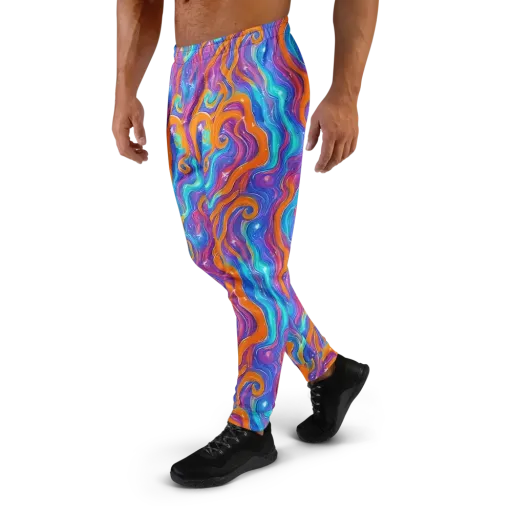 Citrus Coil on a Men's Joggers