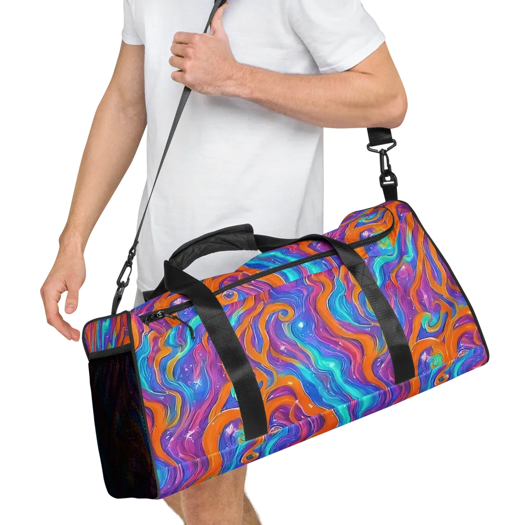 Citrus Coil on Duffle Bag — Right Front
