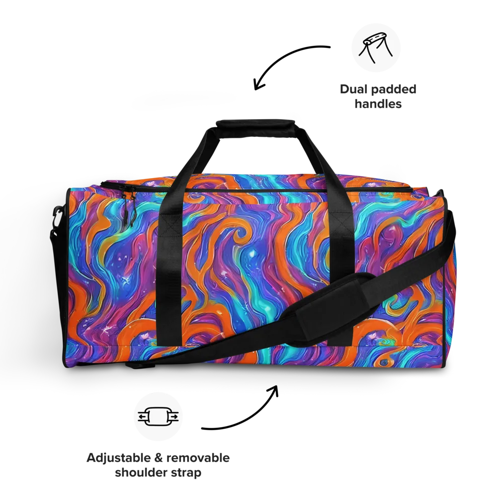 Citrus Coil on Duffle Bag — Front