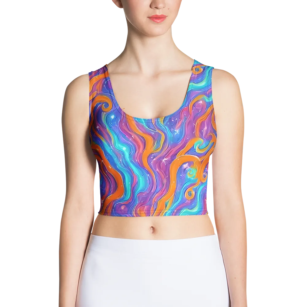 Citrus Coil on Crop Top — Front