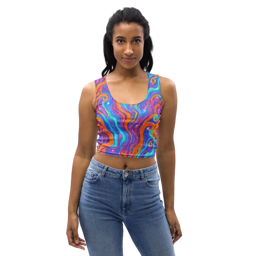 Citrus Coil on Crop Top — Front