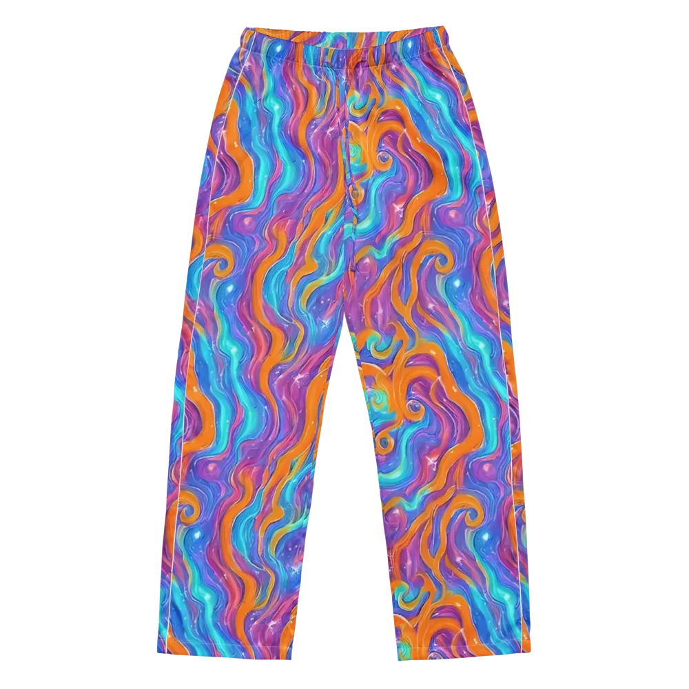 Citrus Coil on Women's Pajama Pants — Front