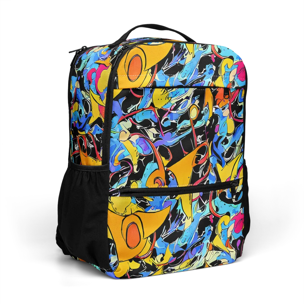 Atomic Whirl on Utility Backpack — Right Front