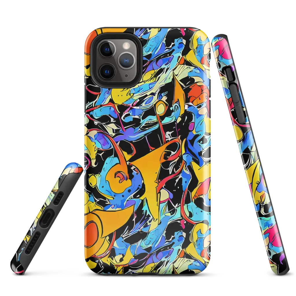 Atomic Whirl on Tough Case for iPhone® — Front