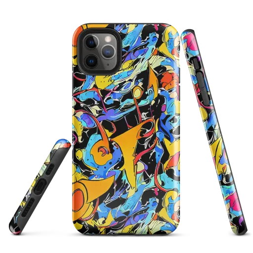 Atomic Whirl on a Tough Case for iPhone®