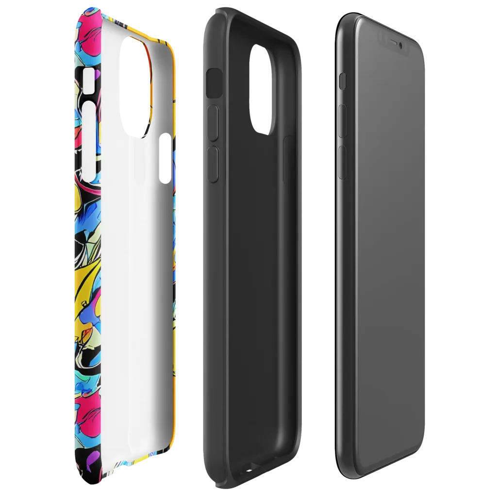 Atomic Whirl on Tough Case for iPhone® — Right