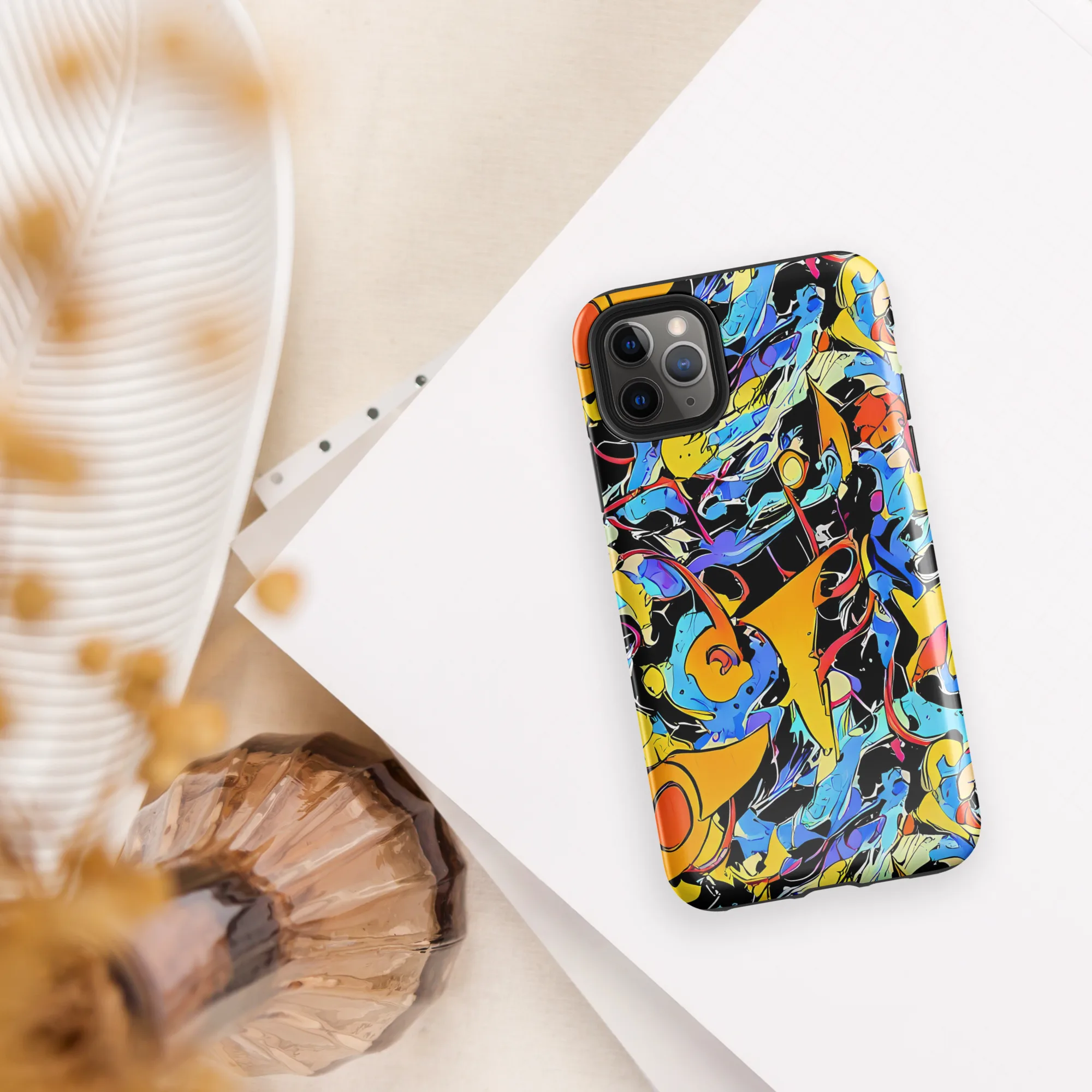 Atomic Whirl on Tough Case for iPhone® — Front
