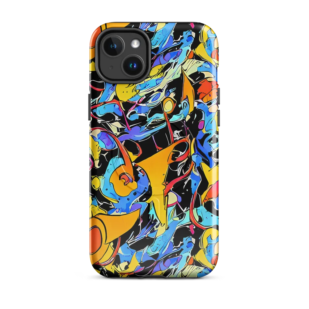 Atomic Whirl on MagSafe Tough Case for iPhone® — Front