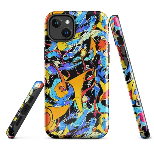 Atomic Whirl on a MagSafe Tough Case for iPhone®