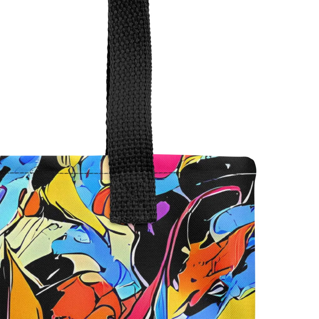 Atomic Whirl on Tote Bag — Product details
