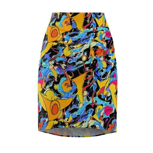 Atomic Whirl on a Pencil Skirt