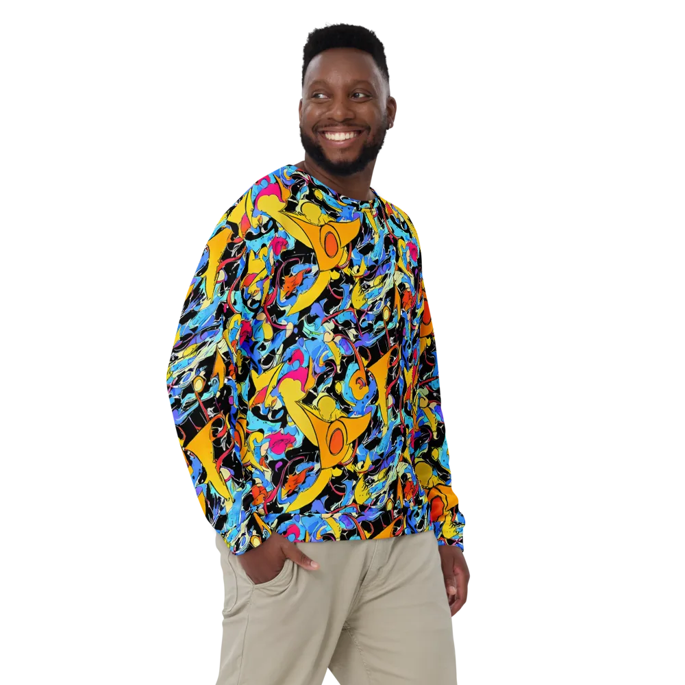 Atomic Whirl on Sweatshirt — Front