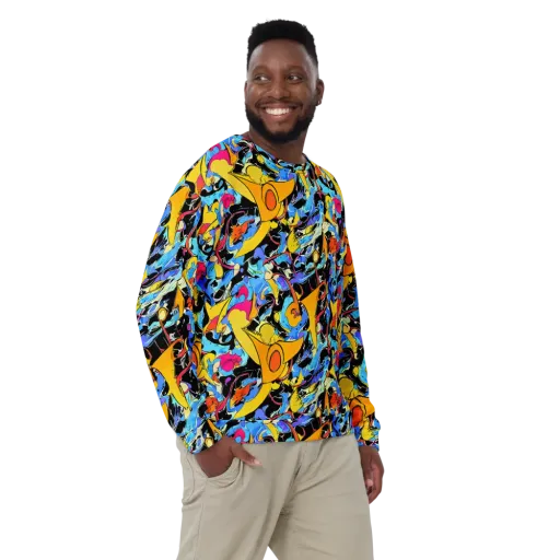 Atomic Whirl on a Sweatshirt