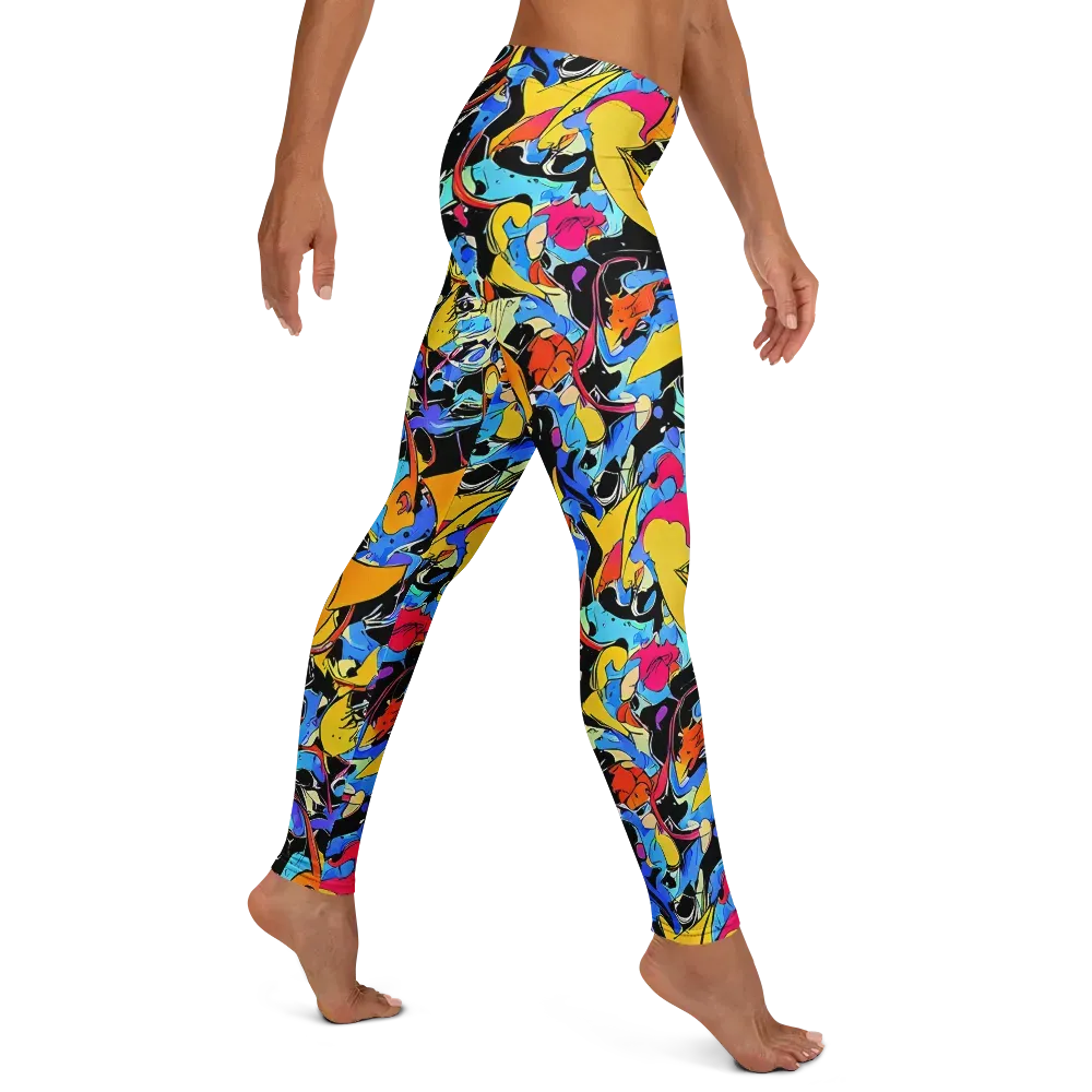 Atomic Whirl on Leggings — Right