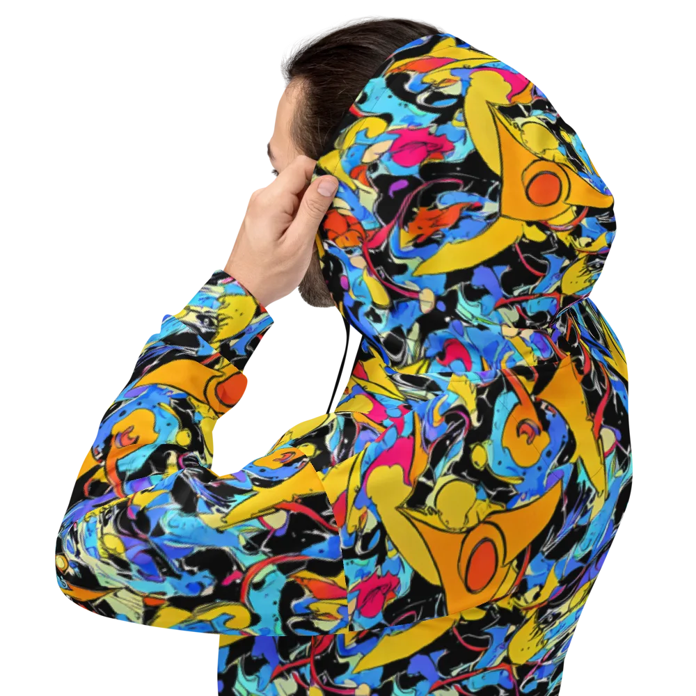 Atomic Whirl on Hoodie — Back