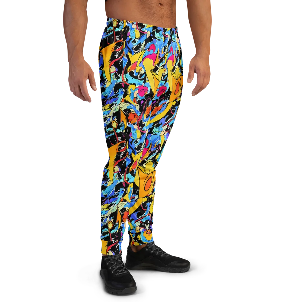 Atomic Whirl on Men's Joggers — Right
