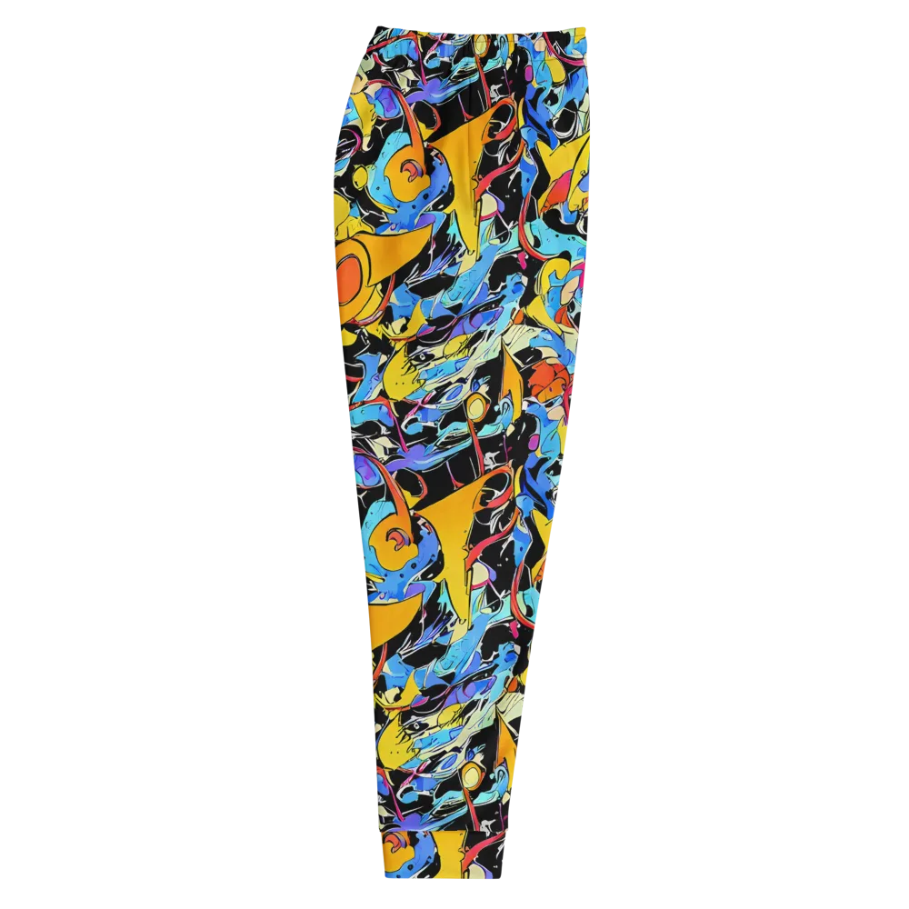 Atomic Whirl on Men's Joggers — Right