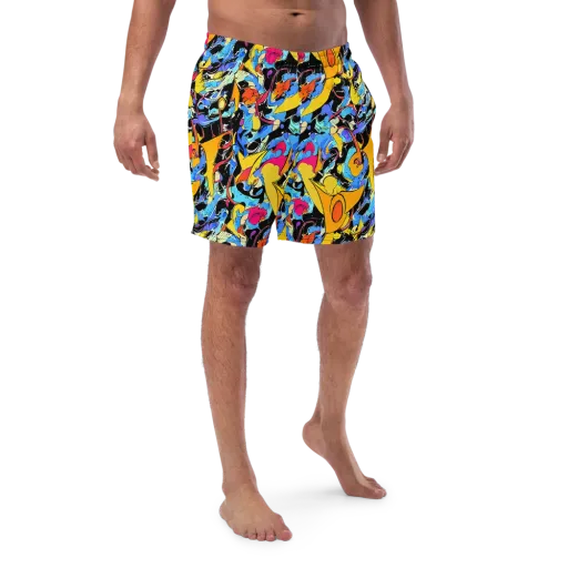 Atomic Whirl on a Swim Trunks