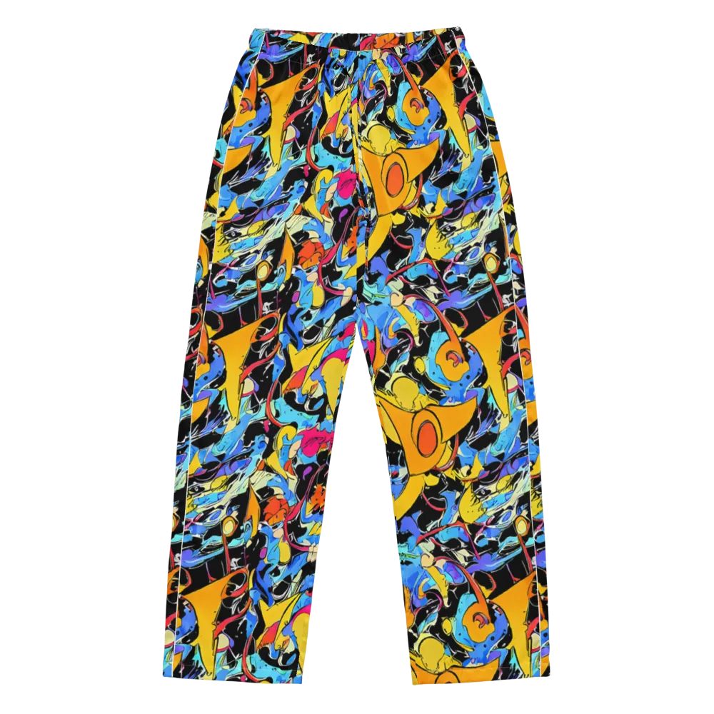 Atomic Whirl on Women's Pajama Pants — Front