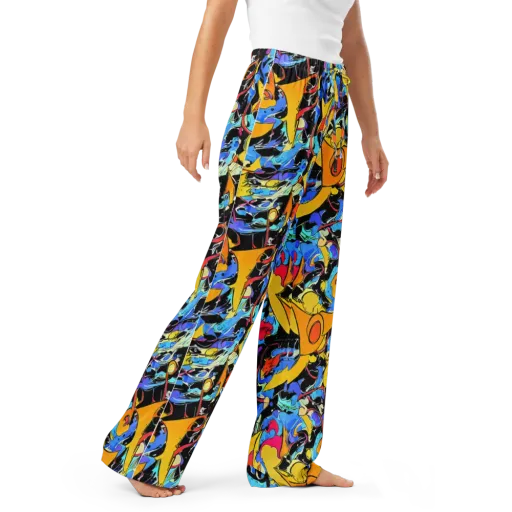 Atomic Whirl on a Women's Pajama Pants