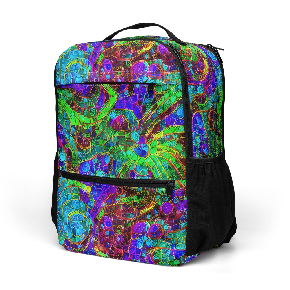 Jewel Circuit on Utility Backpack — Left Front