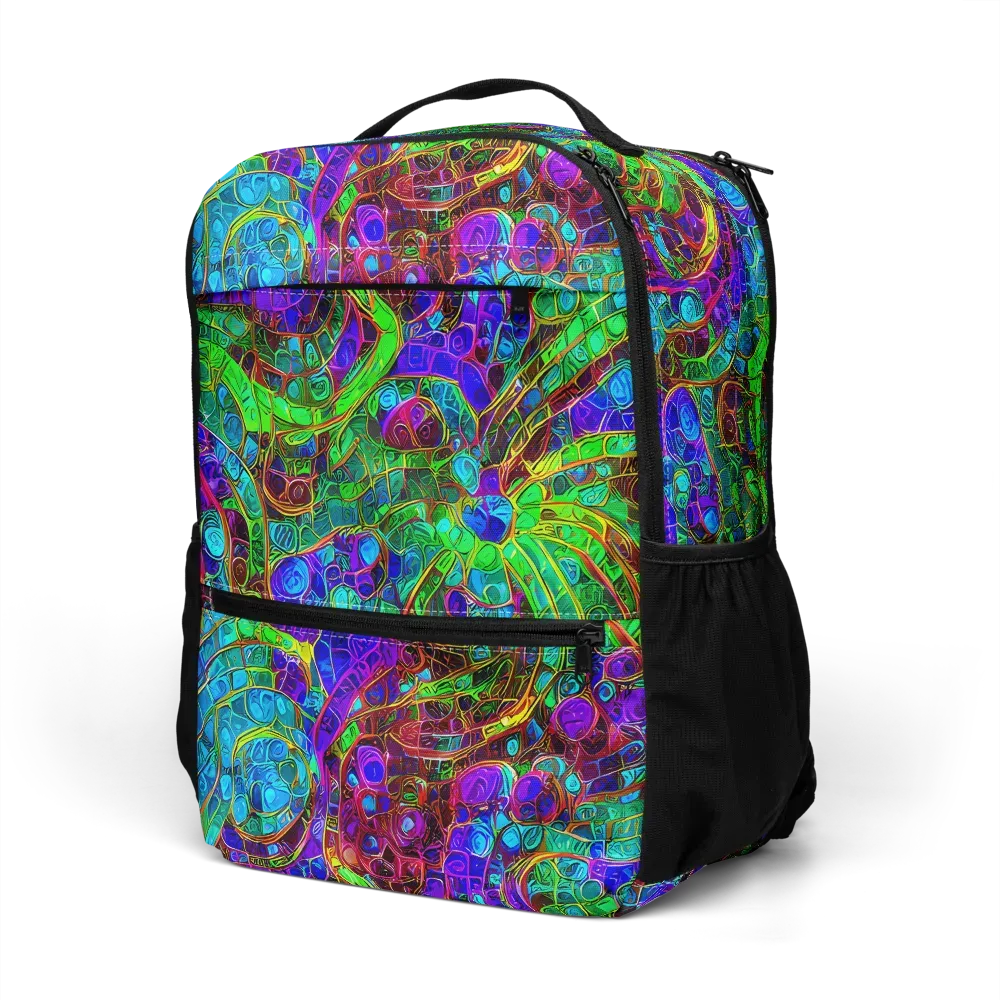 Jewel Circuit on Utility Backpack — Left Front