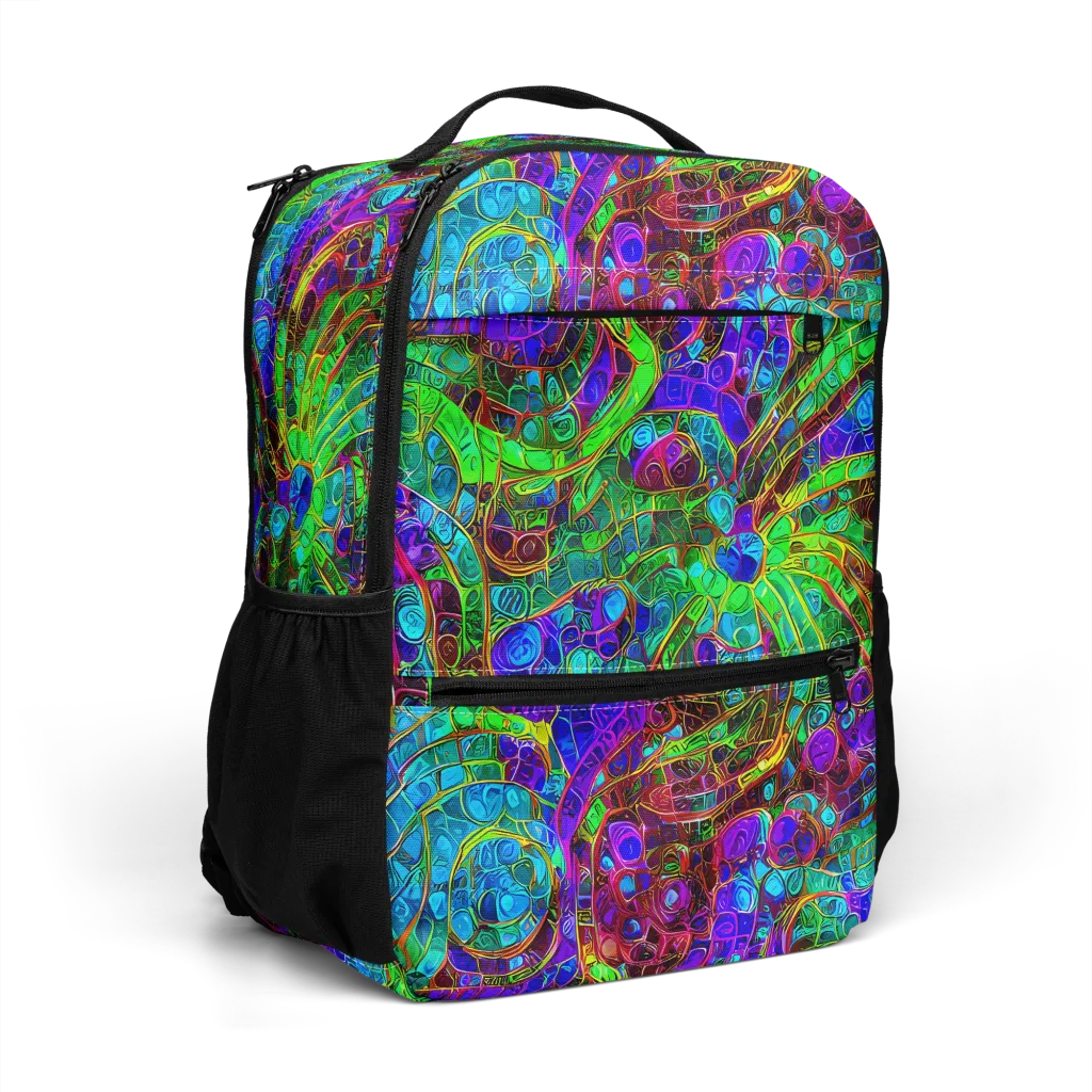 Jewel Circuit on Utility Backpack — Right Front