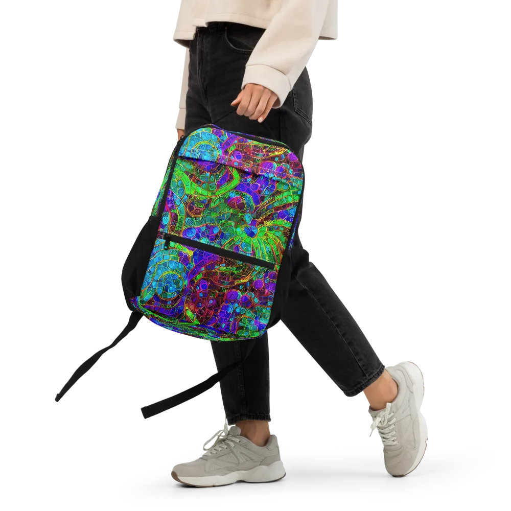 Jewel Circuit on Utility Backpack — Front