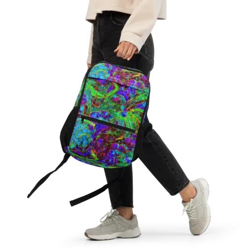Jewel Circuit on a Utility Backpack