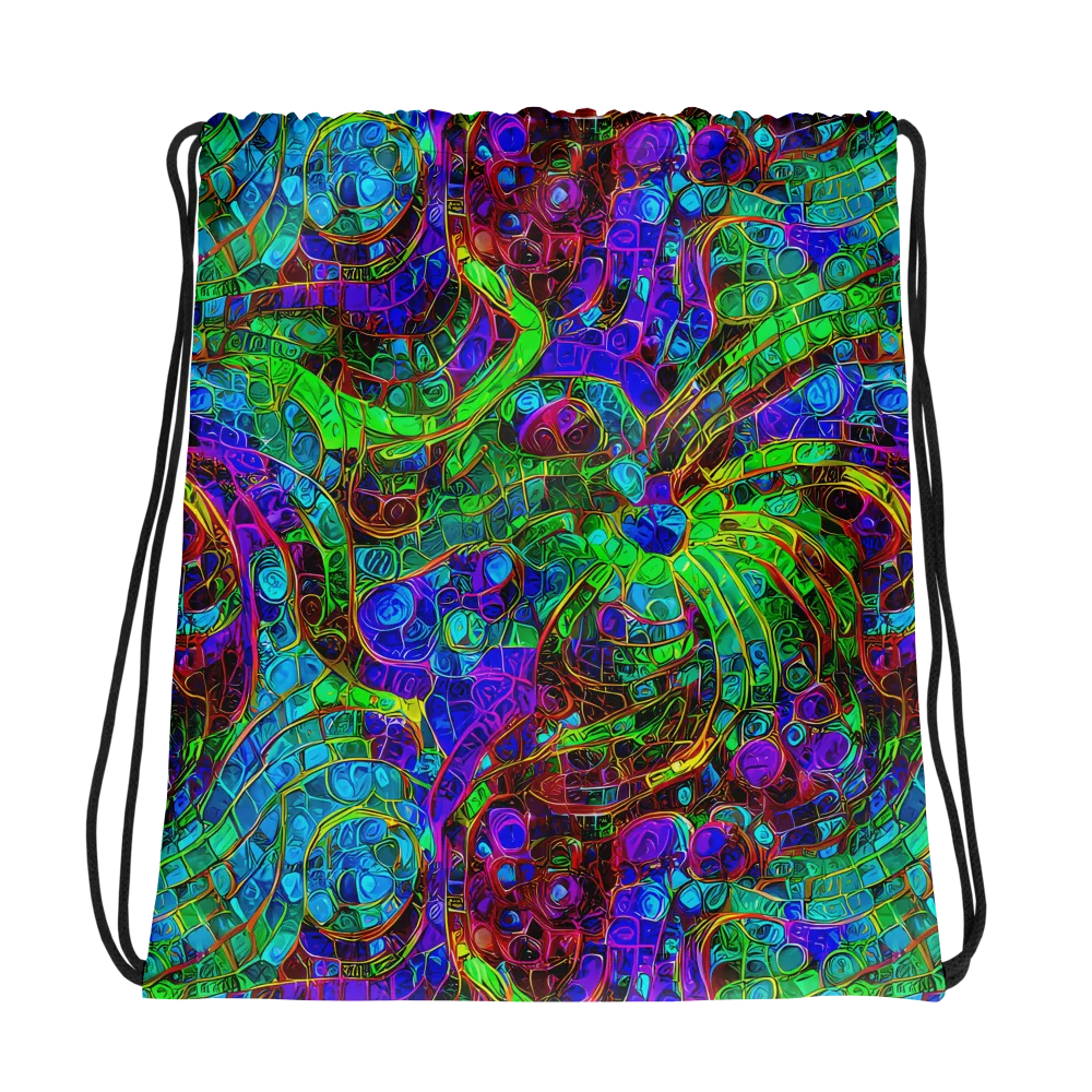Jewel Circuit on Drawstring Bag — Photo