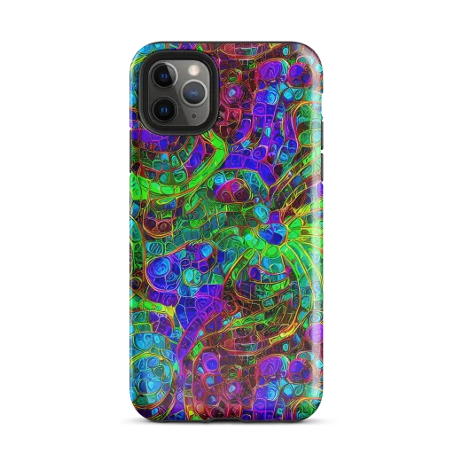 Jewel Circuit on a Tough Case for iPhone®