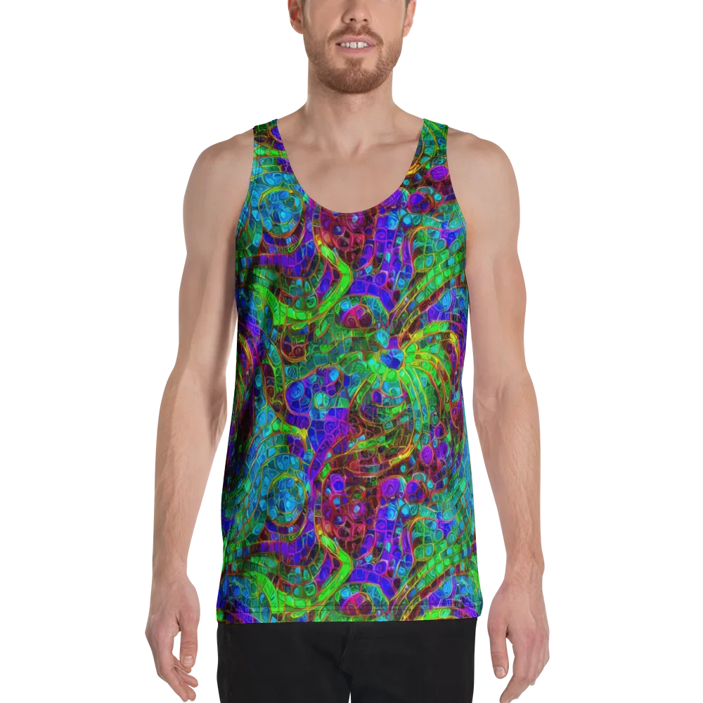 Jewel Circuit on Men's Tank Top — Front