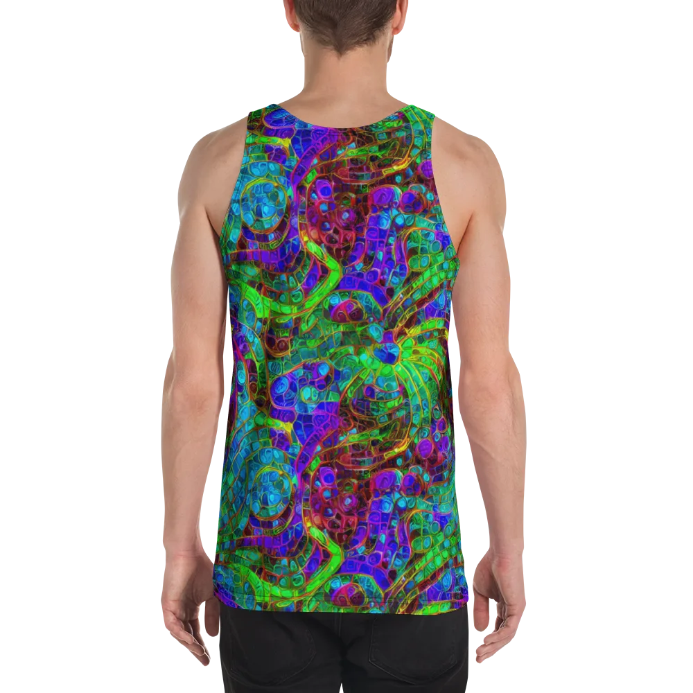 Jewel Circuit on Men's Tank Top — Back