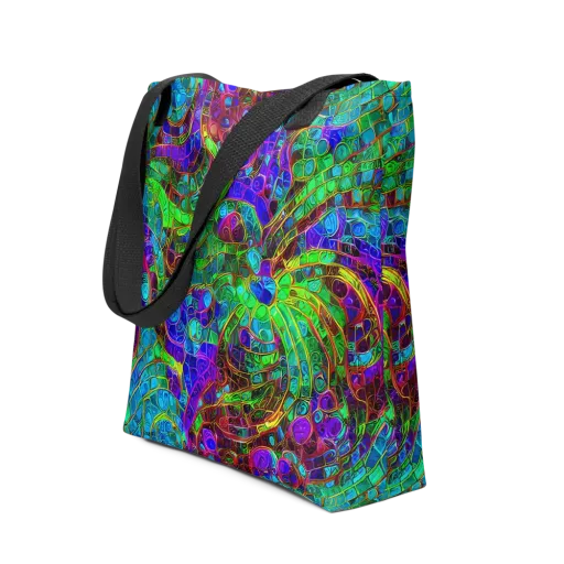 Jewel Circuit on a Tote Bag