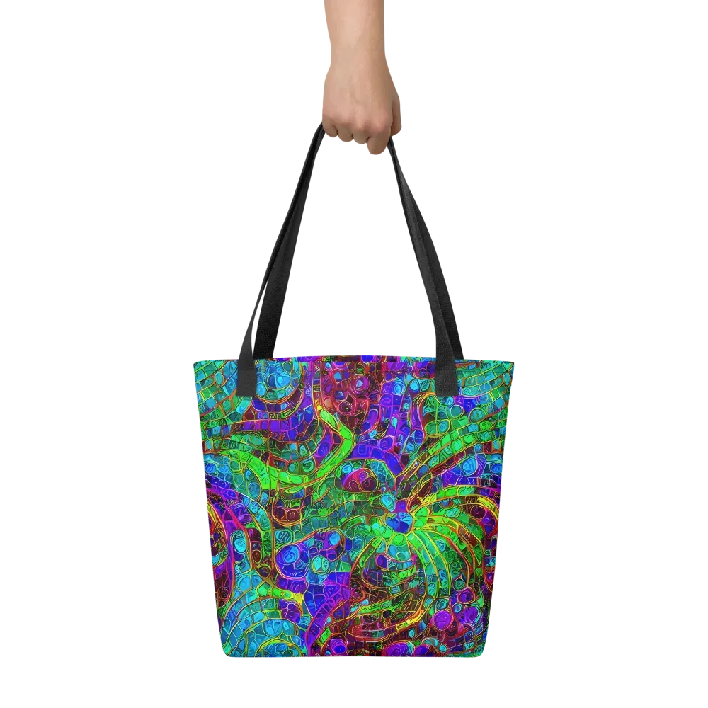 Jewel Circuit on Tote Bag — Front
