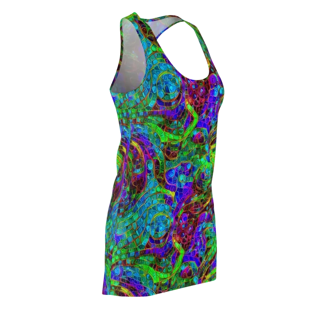 Jewel Circuit on Racerback Dress — Front Side