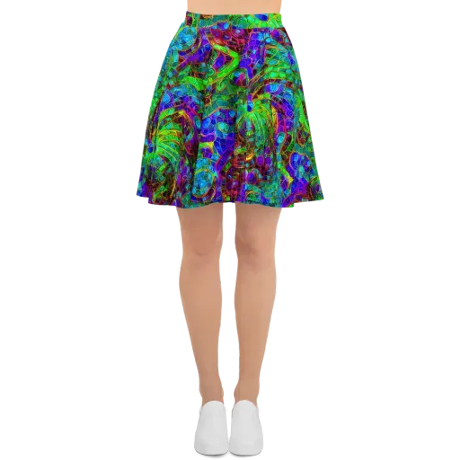 Jewel Circuit on a Skater Skirt
