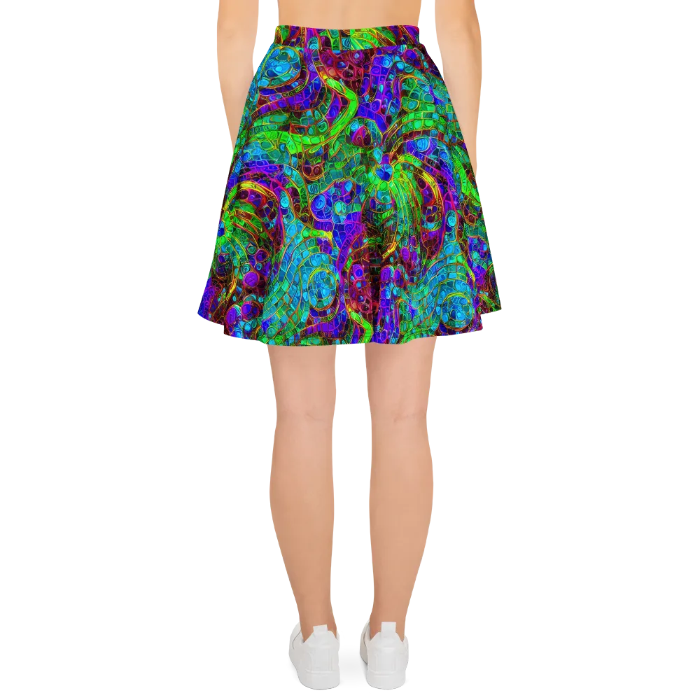 Jewel Circuit on Skater Skirt — Back