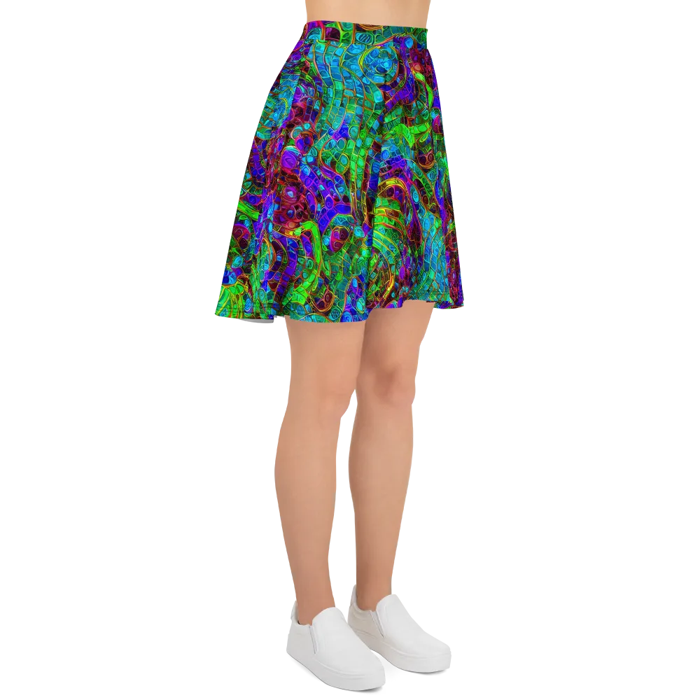 Jewel Circuit on Skater Skirt — Right